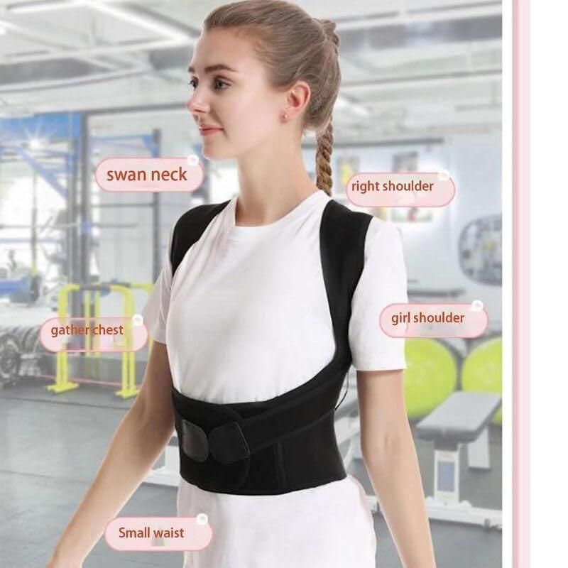 Adjustable Back Posture Corrector Belt for Men & Women | Slouching Support & Pain Relief Brace