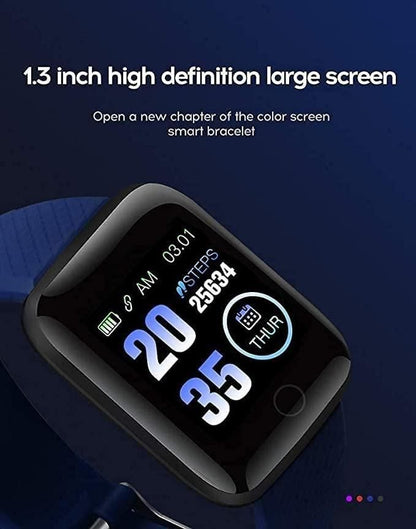 ID116 Plus Smart Fitness Watch Track Health. Stay Active. Every Day.
