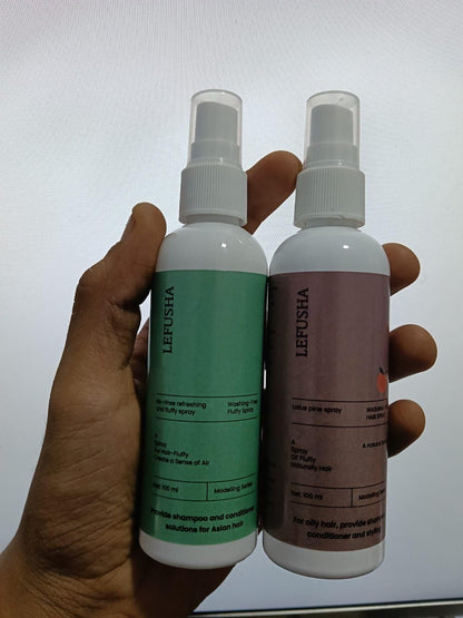 Lefusha Fluffy Spray and Lefusha Hair Spray 100ml each