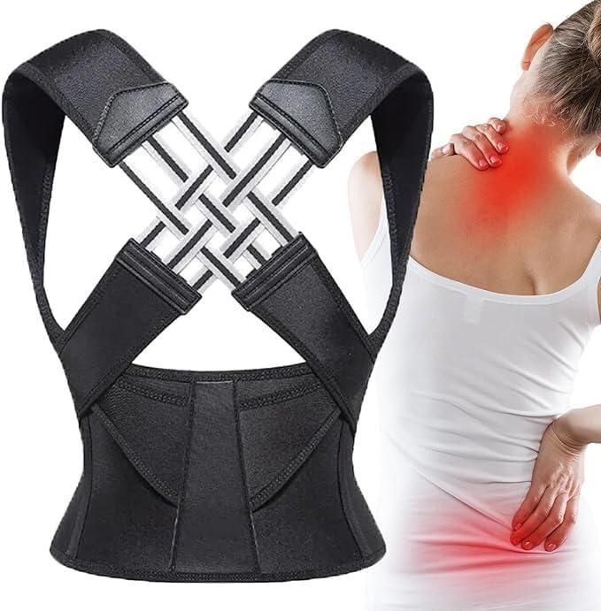 Adjustable Back Posture Corrector Belt for Men & Women | Slouching Support & Pain Relief Brace