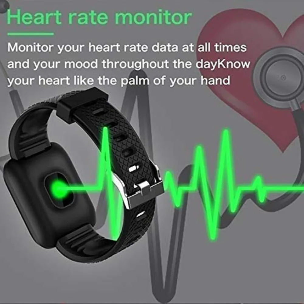 ID116 Plus Smart Fitness Watch Track Health. Stay Active. Every Day.